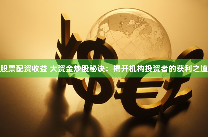 股票配资收益 大资金炒股秘诀：揭开机构投资者的获利之道